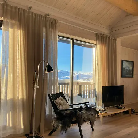 Bright And Modern Cabin, With Great Mountain View Vågsli