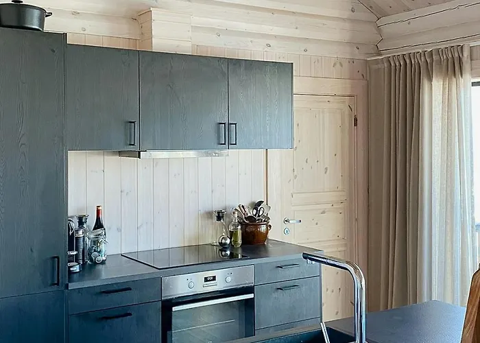 Bright And Modern Cabin, With Great Mountain View Ferienhaus